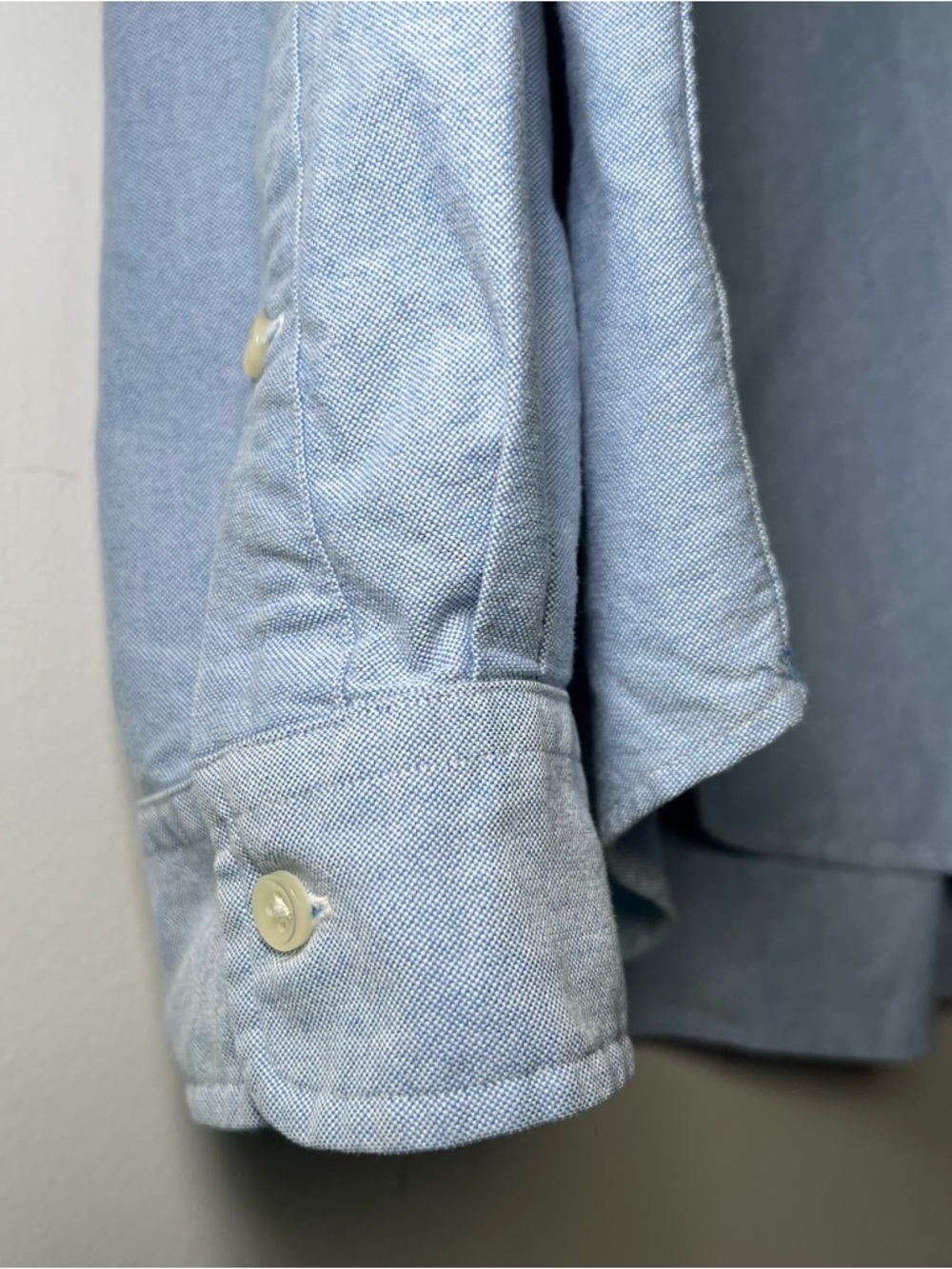 Ralph Lauren Men’s Light Blue Oxford Button Down Shirt XXL Pony Logo Classic Fit - Picture 9 of 13